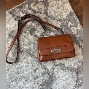 GUESS Tan Crossbody Bag
